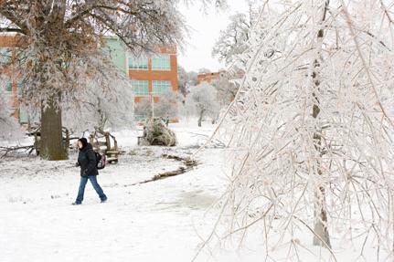 2007 Ice Storm at Northwest 2