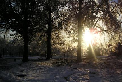 2007 Ice Storm at Northwest 27